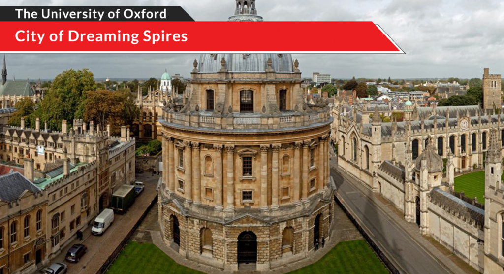 The University of Oxford: City of Dreaming Spires
